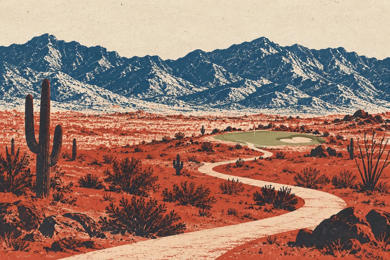 Original editorial artwork for Verrado — Founders