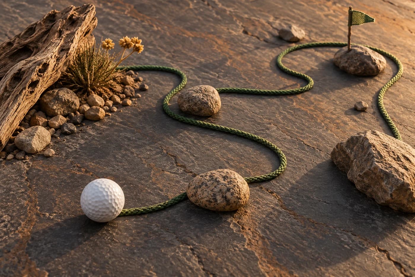 Original editorial artwork for Legend Trail Golf Club