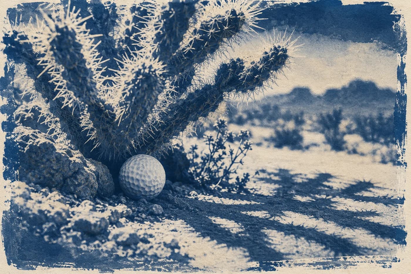 Original editorial artwork for We-Ko-Pa — Cholla