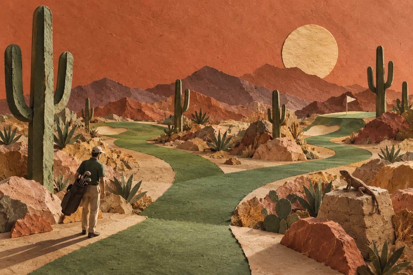 Original editorial artwork for We-Ko-Pa — Saguaro