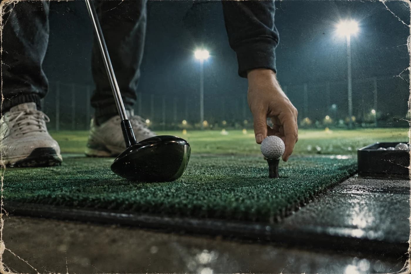 Golf travel photo illustration; not Ken McDonald Golf Course