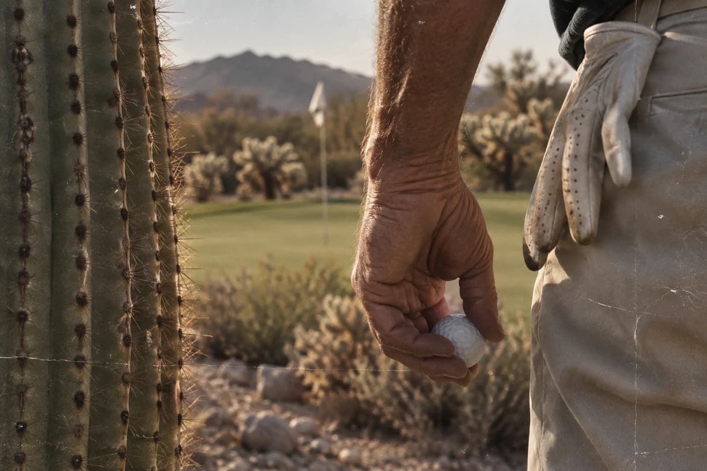 Golf travel photo illustration; not We-Ko-Pa — Saguaro